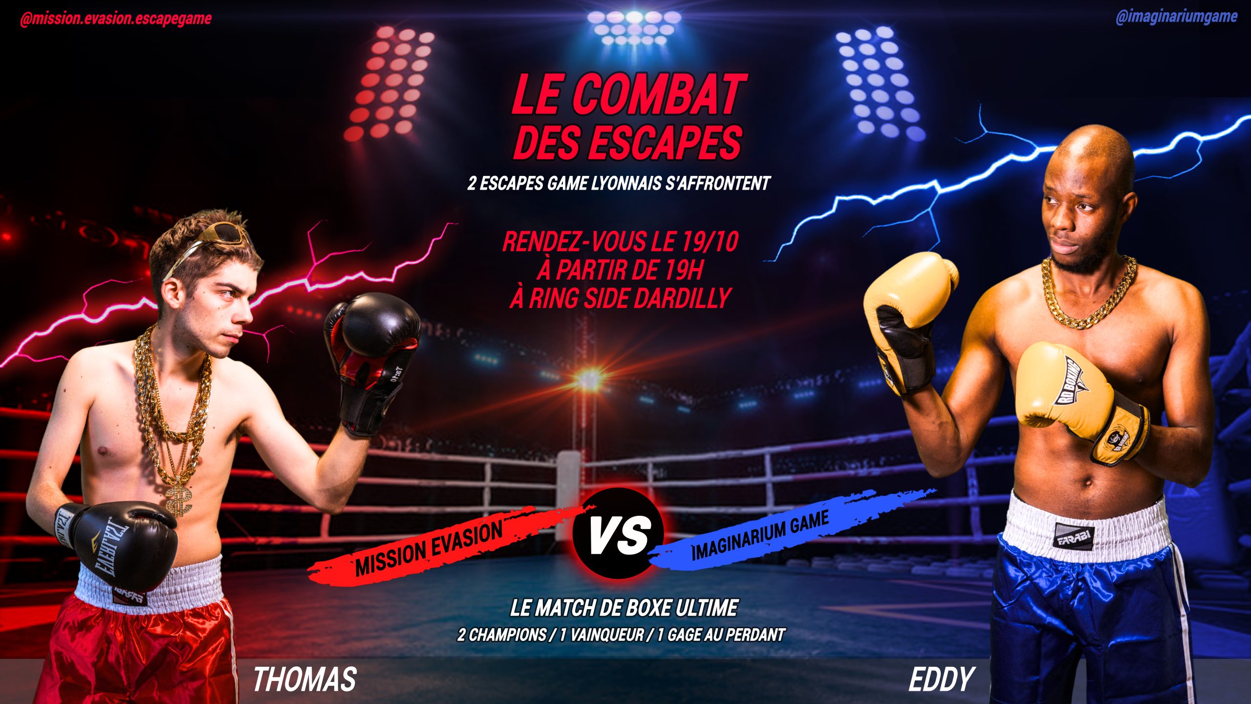 Promo du combat des Escapes